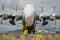 At AMARG, the alkaline soil, called caliche, is very hard, making it possible to park aircraft in the desert without having to use concrete or steel parking ramps. This C-130 was formerly assigned to the 314th Airlift Wing at Little Rock AFB, Arkansas.