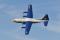 After the JATO takeoff, the Fat Albert crew makes a series of turns to reposition, and then makes a parade pass at a sixty-degree bank angle in front of the crowd.