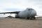 The US Air Force retired the last C-141 StarLifter in 2006. Shortly after that, the transports were moved into Type 4000 storage, which means that aircraft is excess to government needs and were systematically cut up for scrap. This is the very last StarLifter at AMARG after it was broken up in 2013.