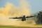 A C-130J crew took off at Fort Hunter Liggett, California, during Exercise Golden Hydra in late March 2015. More than 130 Airmen from five wings across Air Mobility Command and the Air National Guard participated in this contingency response exercise at three locations in California.