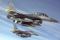 Two F-16Ds from the 31st Fighter Wing, Aviano AB, Italy, are flown over Europe on 20 March 2015. 